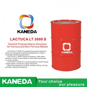 KANEDA LACTUCA LT 3000 S Makroemulsion til almindelig anvendelse til jernholdige og ikke-jernholdige metaller