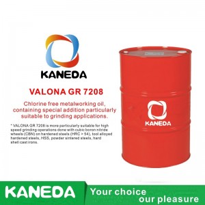KANEDA VALONA GR 7208 Klorfri metalbearbejdningsolie, der indeholder særlig tilsætning, specielt velegnet til formaling.