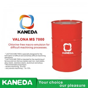 KANEDA LACTUCA MS 7000 Klorfri makroemulsion til vanskelige bearbejdningsprocesser.