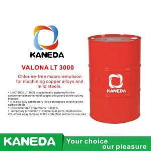 KANEDA LACTUCA LT 3000 Klorfri makroemulsion til bearbejdning af kobberlegeringer og milde stål.