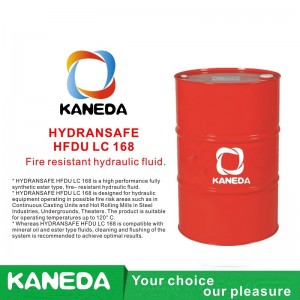 KANEDA HYDRANSAFE HFDU LC 168 Brandbestandig hydraulisk væske.