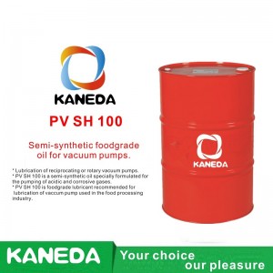 KANEDA PV SH 100 Semi-syntetisk fødevareolie til vakuumpumper.