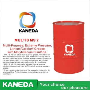 KANEDA MULTIS MS 2 Multifunktion, ekstremt tryk, litium / calciumfedt med molybdendisulfid.