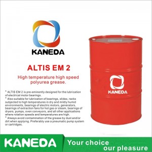 KANEDA ALTIS EM 2 Polyurinstof fedt ved høj temperatur.